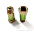 Conector de extensão do sensor de oxigênio amarelo de 45 mm M18 * 1.5